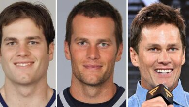 Tom Brady's secret nipple to remove the skin around the eyes