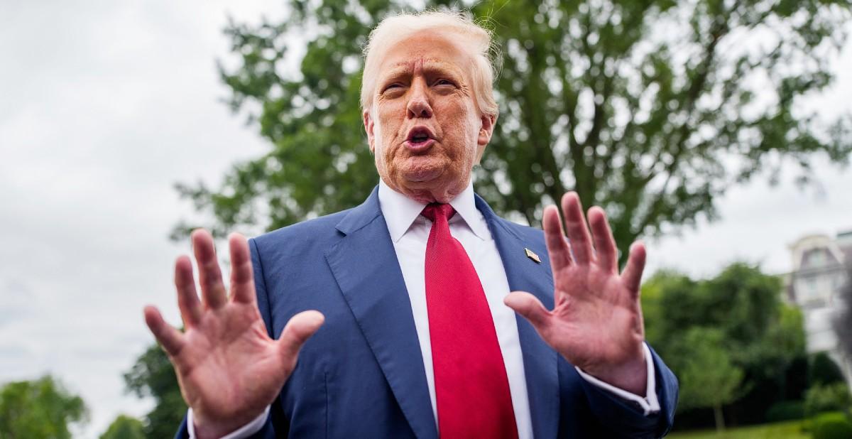 Trump threatens to start homeless people after they have seen them on the parliament