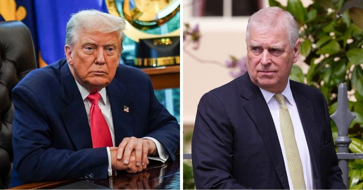 Trump warned that he could share the fate of Prince Andrew about Epstein Left