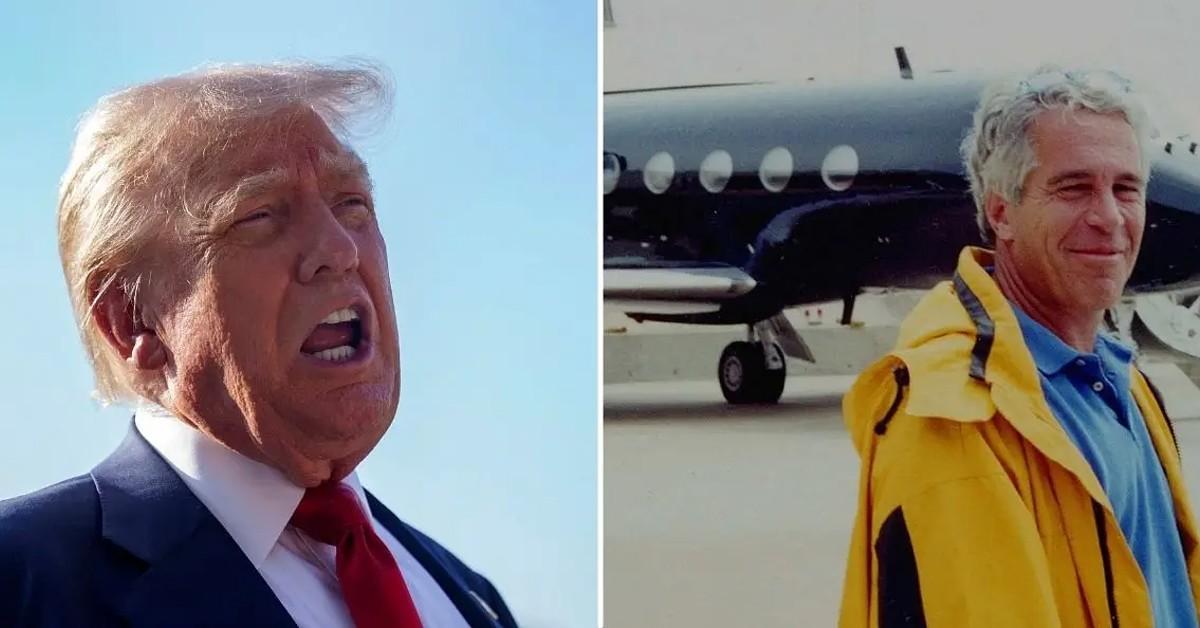 Trump 'weeping under his bed lids' by Pal Epstein