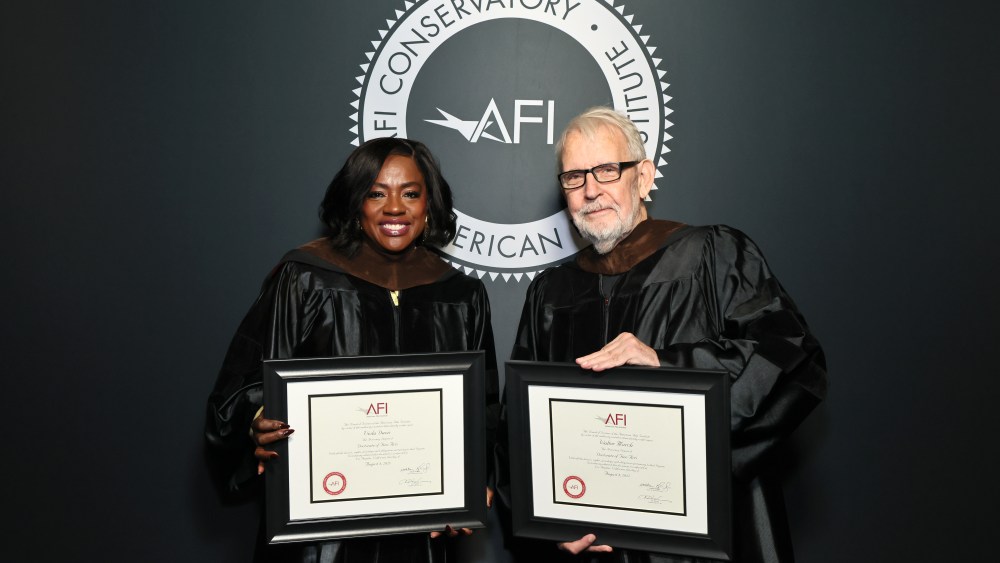 Viola Davis and Walter Murch received honorary doctorates from AFI