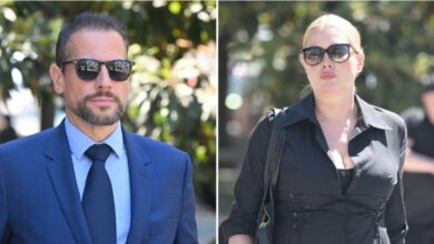 Alice Evans 'warned' after he chose to represent himself in divorce
