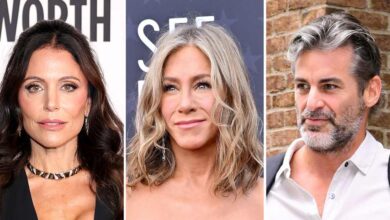 Bethenny Frankel from Jennifer Aniston's friend Jim Curtis