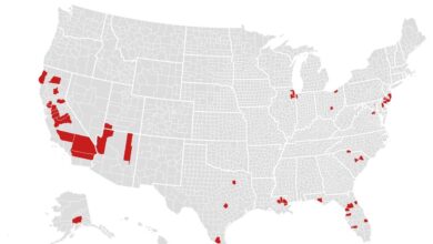 California and Florida Top new list of the risky housing markets in the nation