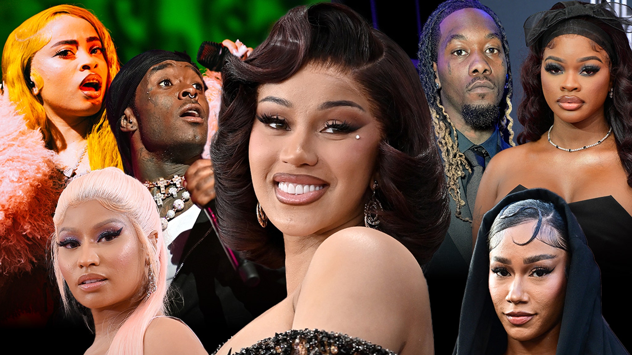 Cardi B Disses Offset, JT, Ice Spice, Bia On 'Am I The Drama?' Album
