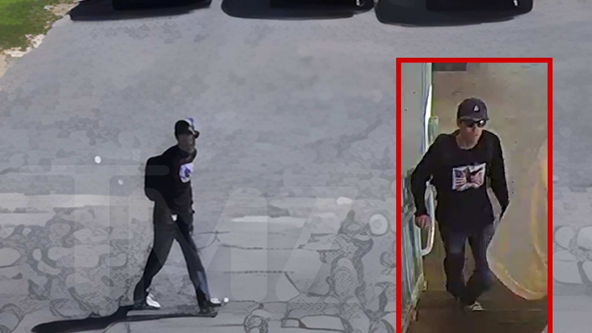 Charlie Kirk person of interest on video on the way to the campus