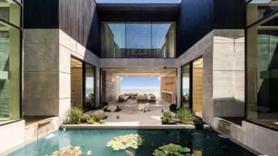 Luxury concrete at home