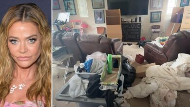 Denise Richards' ex reveals their destroyed rented mansion