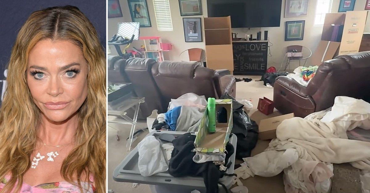 Denise Richards' ex reveals their destroyed rented mansion