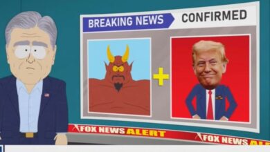 Donald Trump gets Satan pregnant in the wild new episode