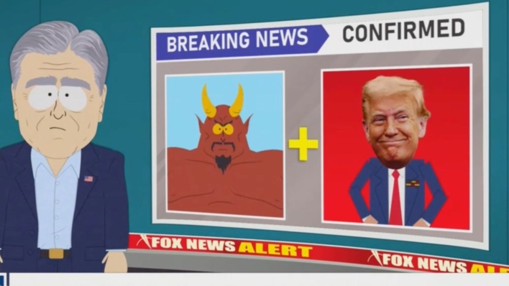 Donald Trump gets Satan pregnant in the wild new episode