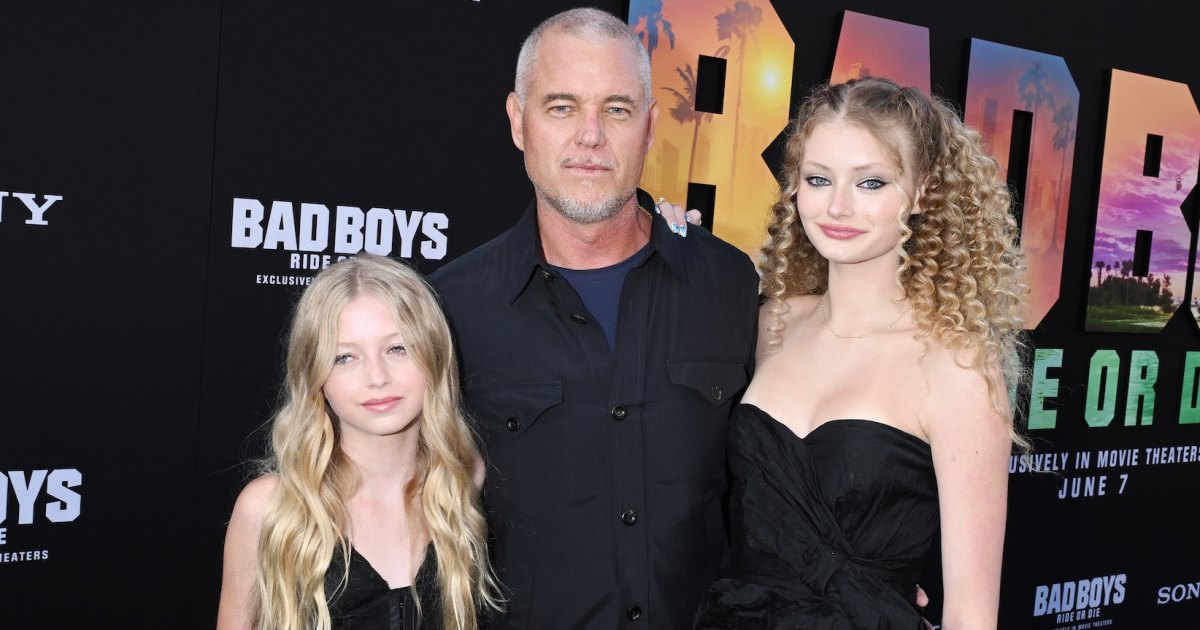Eric Dane and Rebecca Gayheart Family Photos with daughters