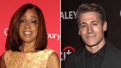 Gayle King is stunned by the comments from fellow gastheer Tony Dokoupil about Jimmy Kimmel