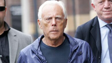 Giorgio Armani accused of 'sweatshop' conditions at work before death