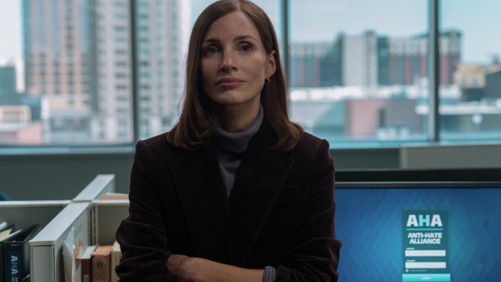 Jessica Chastain's 'Savant' postponed at Apple Na Charlie Kirk Death