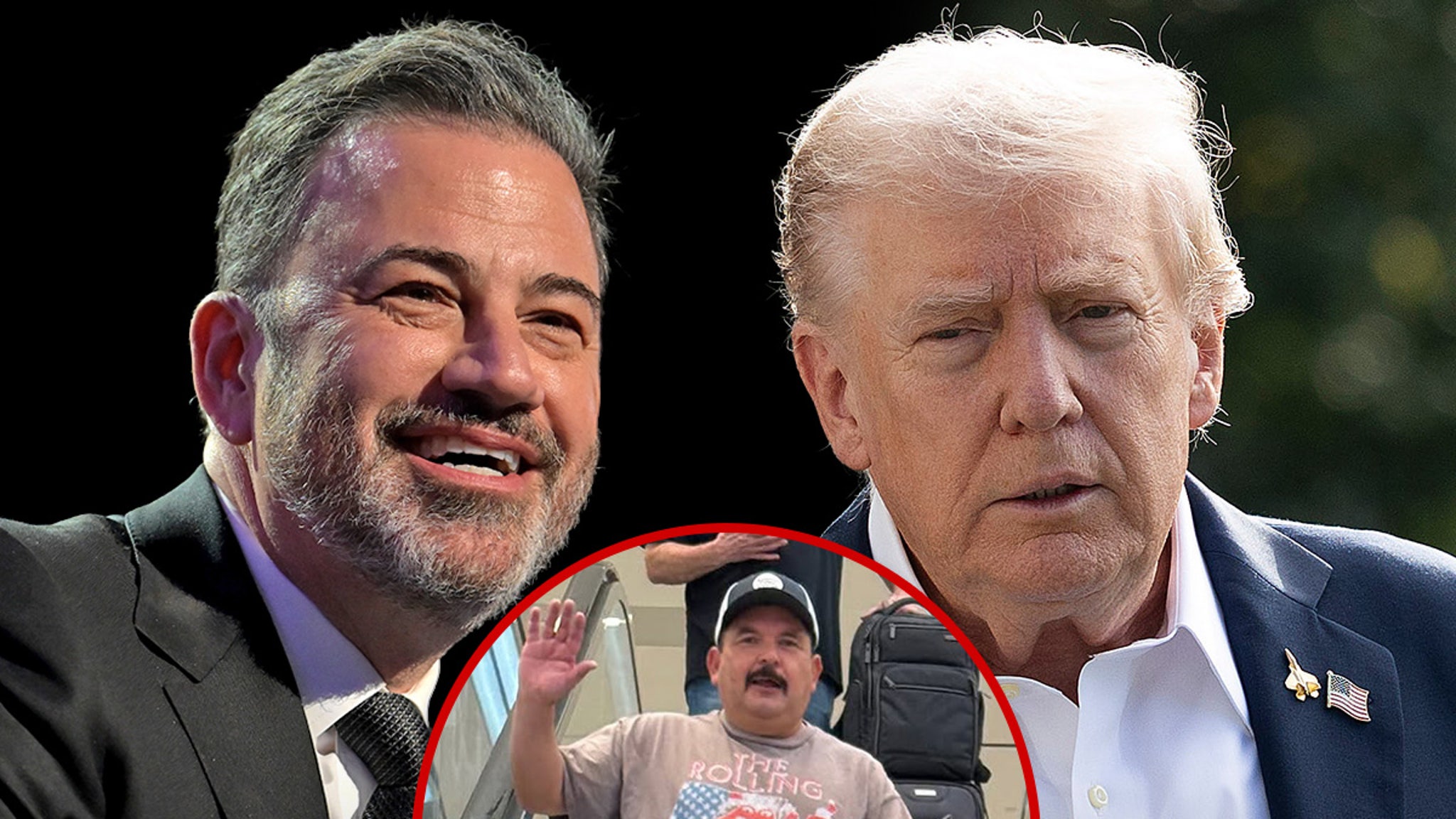 Jimmy Kimmel mocked Donald Trump's escalator accident