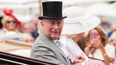 King Charles traveled with his own toilet glasses and bed in the midst of cancer fights