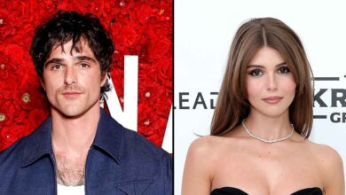 Olivia Jade shows support for Jacob Elordi at Première na Split