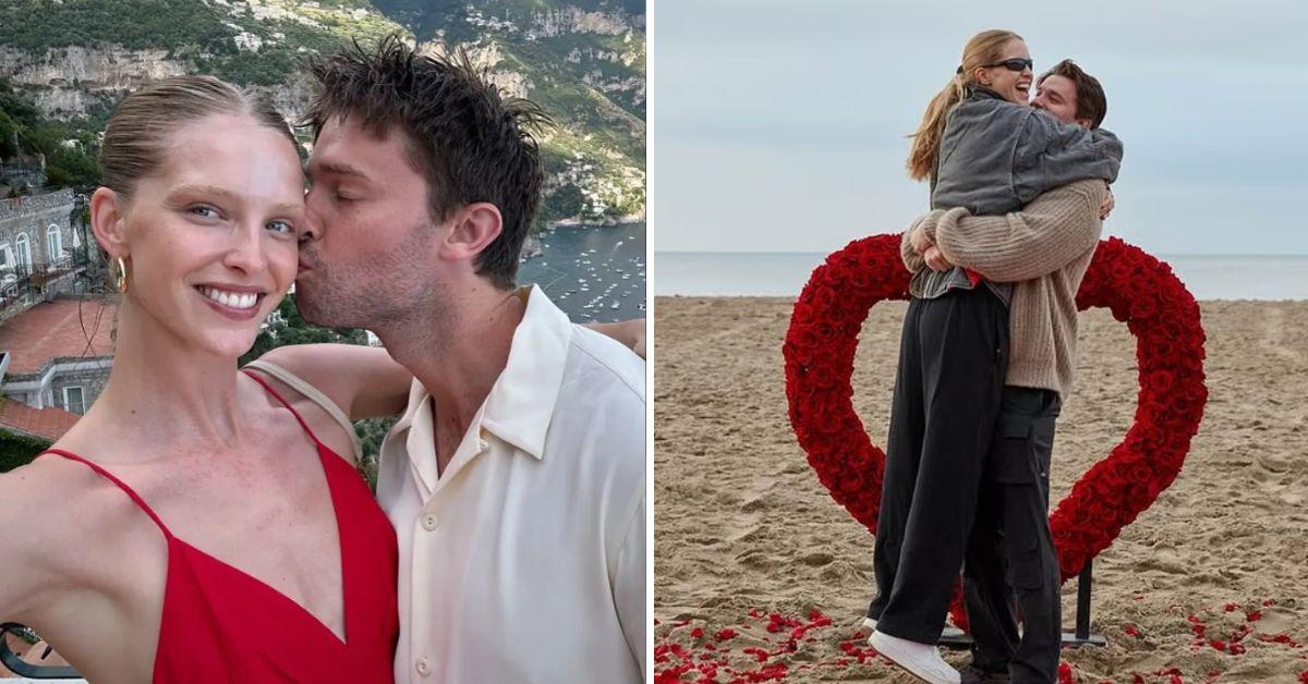 Patrick Schwarzenegger based Abby Champion in Prabise Idaho Ceremony