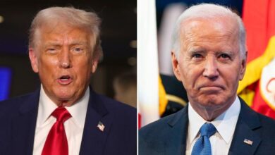 'Petty' Trump tore for taking Biden on 'Presidential Walk of Fame'