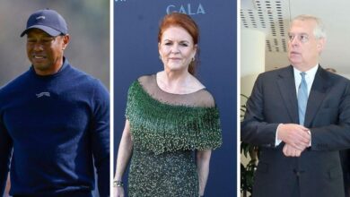Prince Andrew sings about Sarah Ferguson Tiger Woods Claims