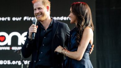 Prince Harry reunits with Meghan Markle after the visit of King Charles