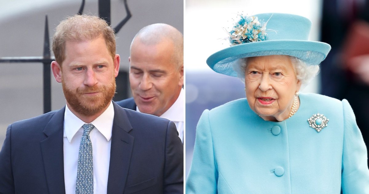 Prince Harry visits the grave of Queen Elizabeth II on dead anniversary