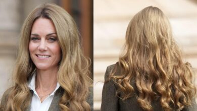 Royal Debuts Blond Hair in Transformation