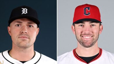 Tarik Skubal from Tigers visited Guardians' David Fry in the hospital