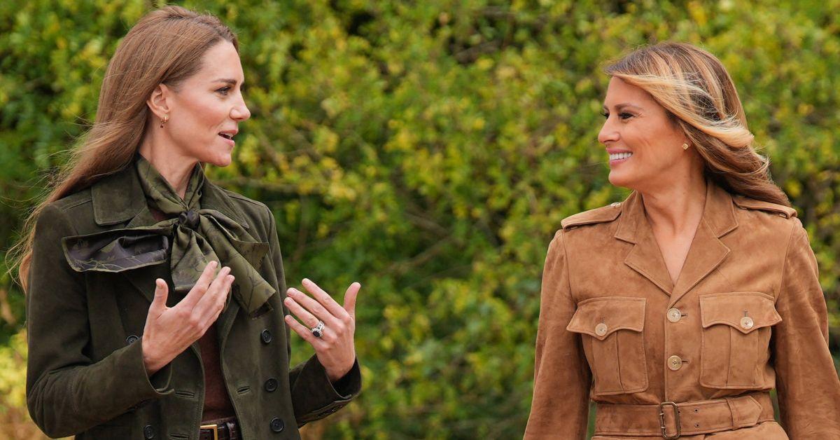 The 5 secret words of Kate Middleton to Melania Trump revealed by Lip Reader