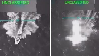 Witte Huis releases video of Strike Trump says that killed 11 Venezuelan gang members