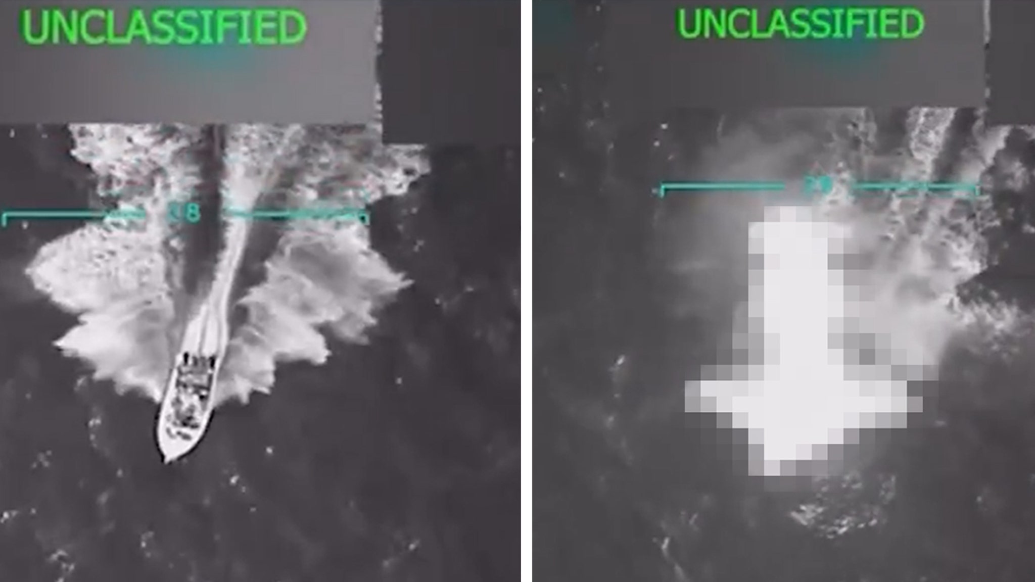 Witte Huis releases video of Strike Trump says that killed 11 Venezuelan gang members