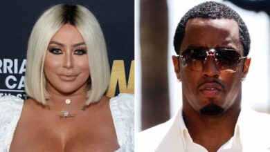 Aubrey O'Day tears in 'Diddy' after rapper has been sent to prison