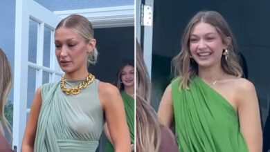 Bella and Gigi Hadid took running lessons before sister Alana's wedding