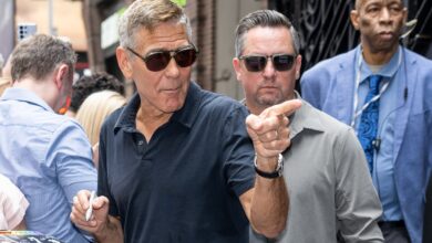 In George Clooney's wildly opulent apartment