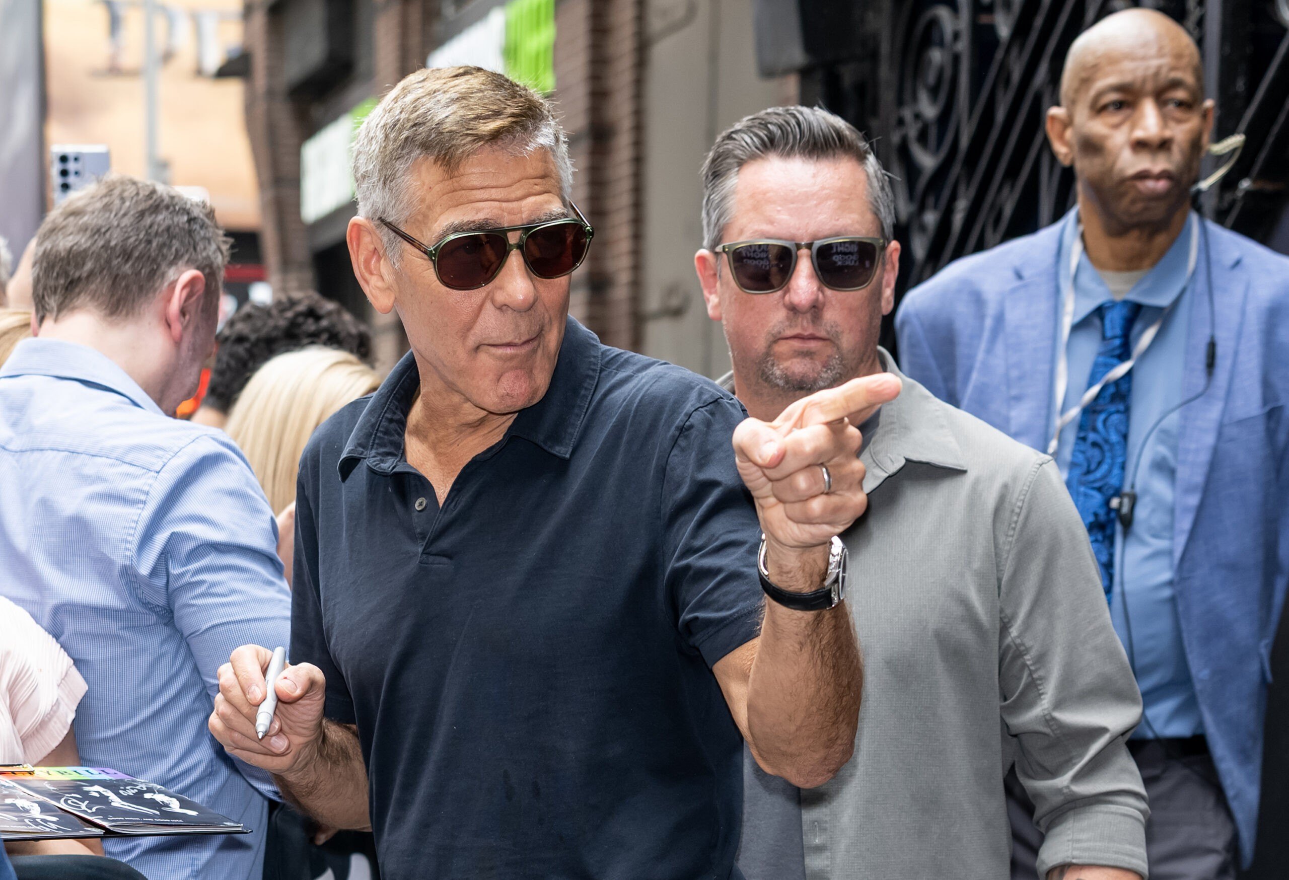 In George Clooney's wildly opulent apartment