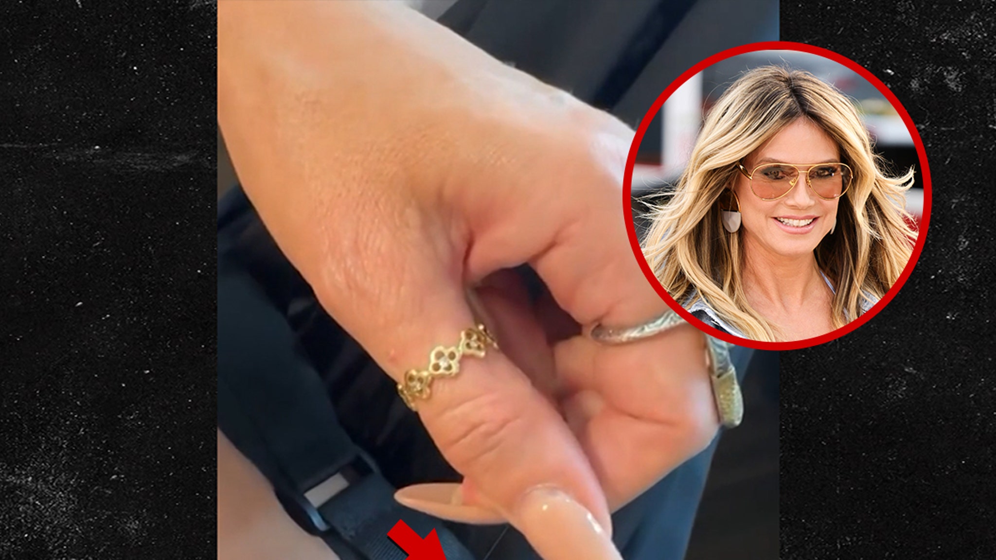 Heidi Klum shows off her chest hair and asks fans if they have it too