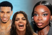 'Huda from Love Island and friend Louis laugh at fan who calls Olandria N-Word, on video