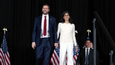 JD Vance takes issue with 'disgusting' claim he disrespected wife Usha