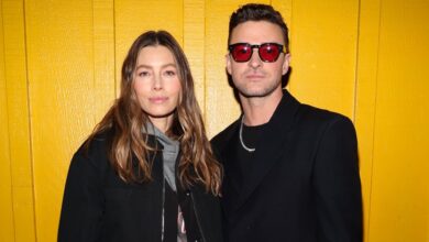 Justin Timberlake shares Jessica Biel PDA photo for their birthday