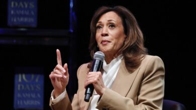 Kamala Harris says 'I'm not done' with politics
