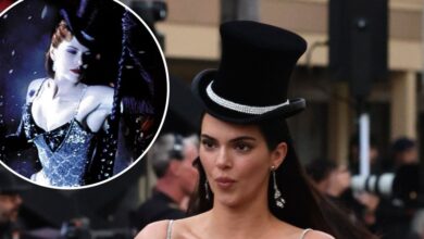 Kendall Jenner wore Nicole Kidman's Moulin Rouge dress on the catwalk