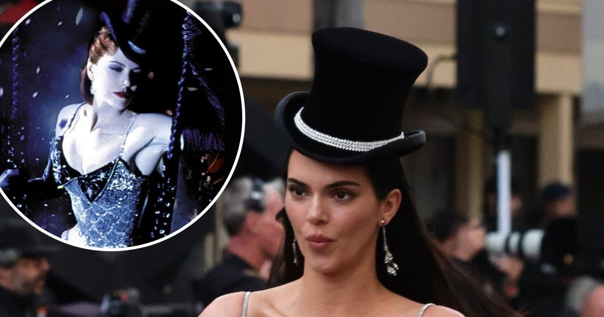 Kendall Jenner wore Nicole Kidman's Moulin Rouge dress on the catwalk