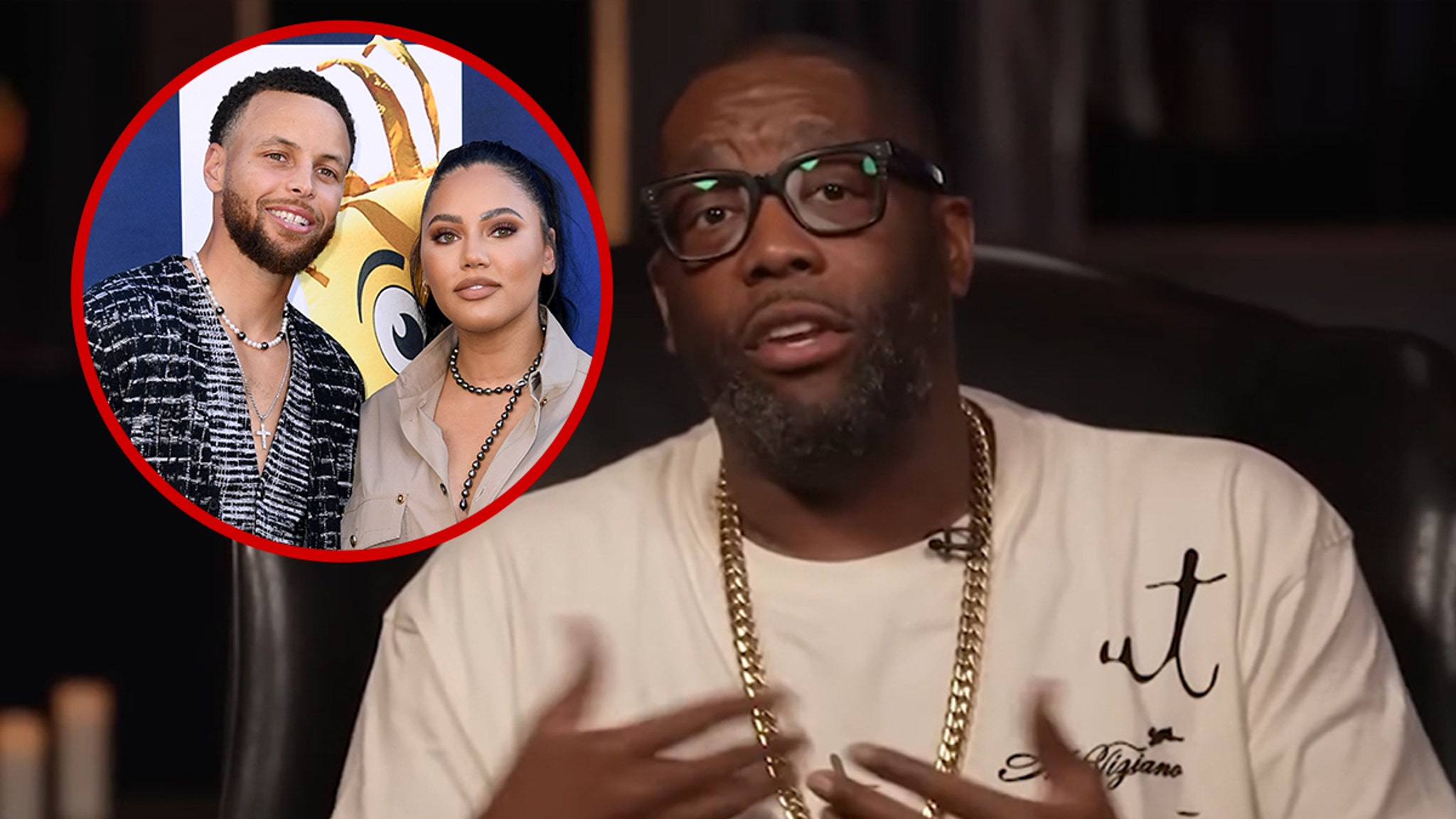 Killer Mike apologizes at Steph Curry for Ayesha comments: "I was stoned!"