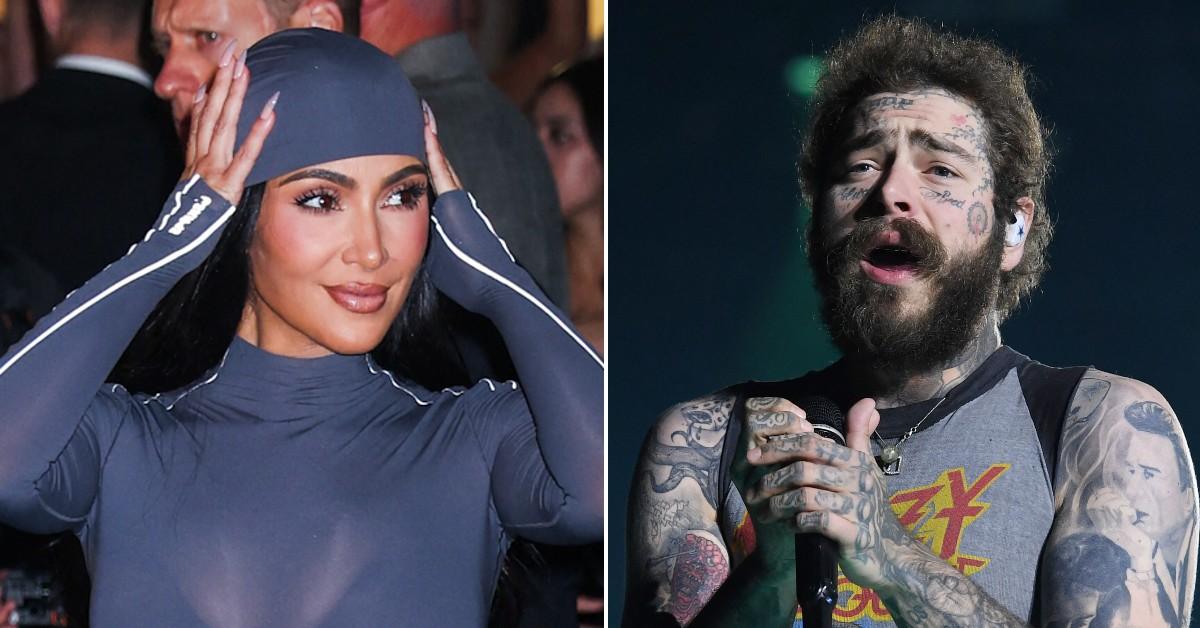 Kim Kardashian 'Secretly Dating' Tattooed Rap Badboy Post Malone