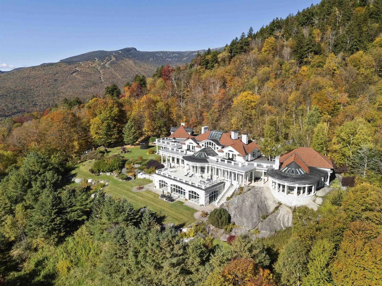 Marble mansion in Vermont