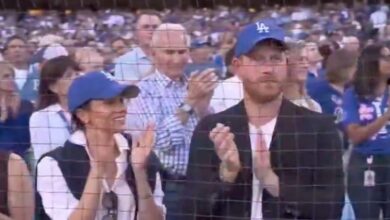 Meghan Markle and Prince Harry Demote Legends at Dodgers Game
