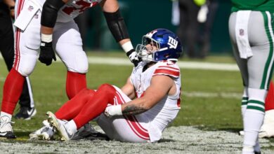 NY Giants release update on Cam Skattebo's gruesome injury, his future
