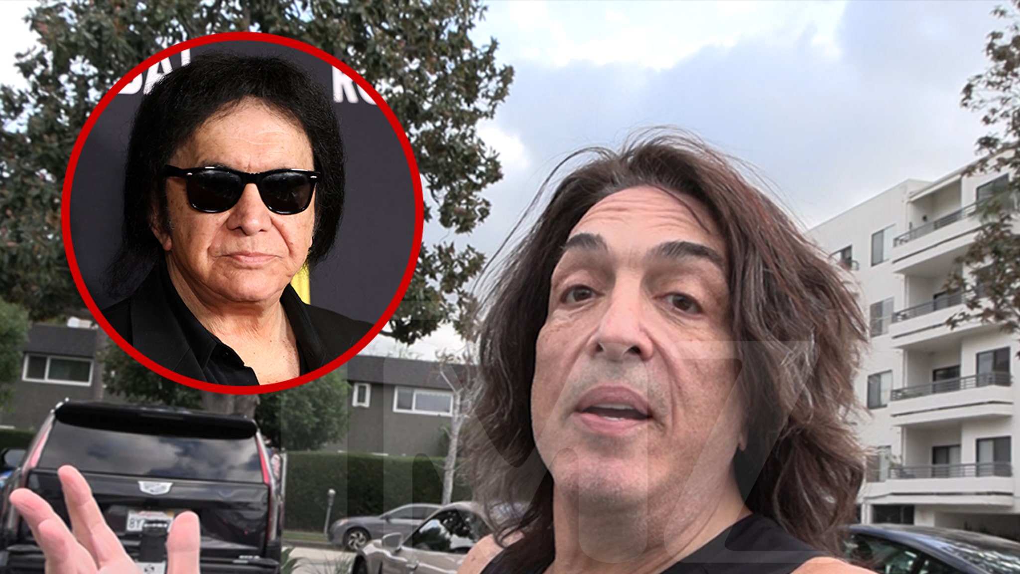 Paul Stanley says it's a miracle gene that walked away unscathed from a car accident