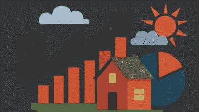 Hous sun up arrow dollar